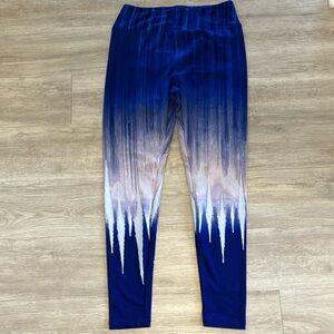 Lularoe winter Leggings- frozen theme